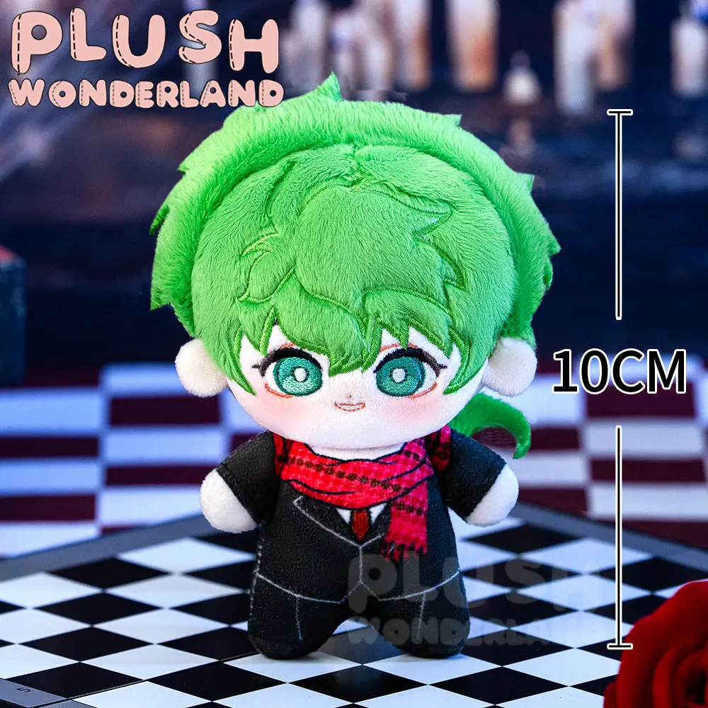 【In Stock】【10CM Doll】PLUSH WONDERLAND Emerald Cotton 10CM Printed Body Doll Pendant Keychain FANMADE