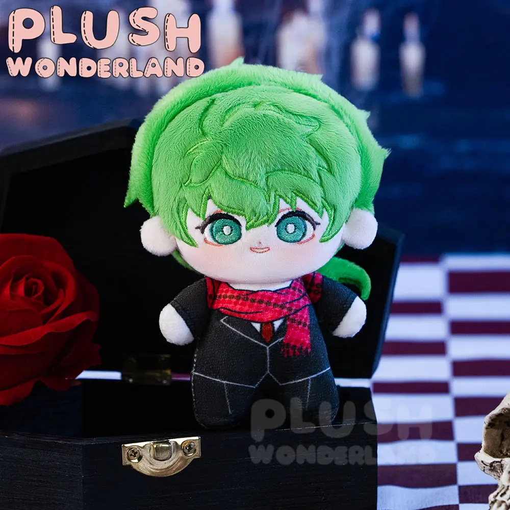 【In Stock】【10CM Doll】PLUSH WONDERLAND Emerald Cotton 10CM Printed Body Doll Pendant Keychain FANMADE - Image 3