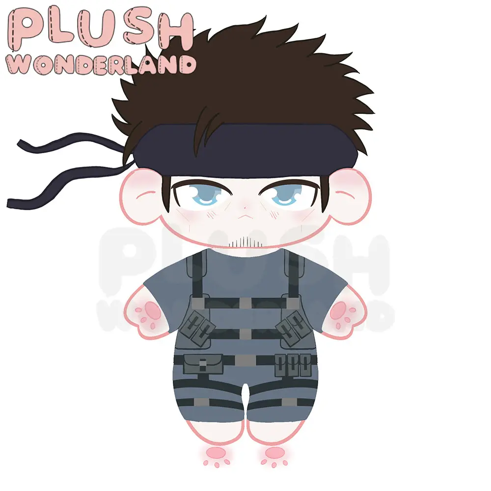 【Poll-Failed】PLUSH WONDERLAND Metal Gear Solid Snake Plushie Cotton Doll 20CM FANMADE - Image 2