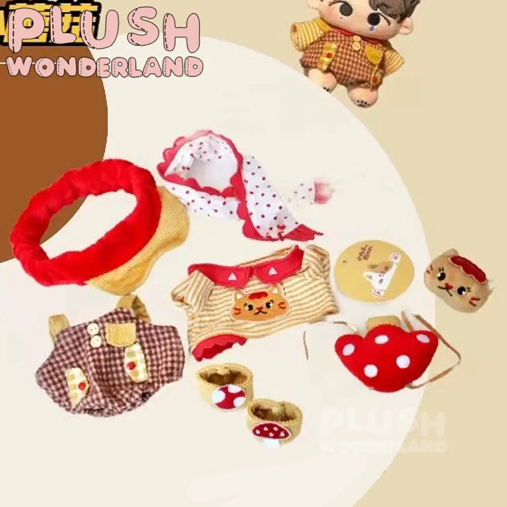 【IN STOCK】PLUSH WONDERLAND Honey Bear Cake Cute 15CM/20CM Cotton Doll Clothes - Image 4