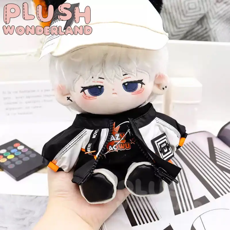 【IN STOCK】PLUSH WONDERLAND Cool Stylish Outfit Plush Toy Clothes Black 20CM Doll Clothes - Image 4