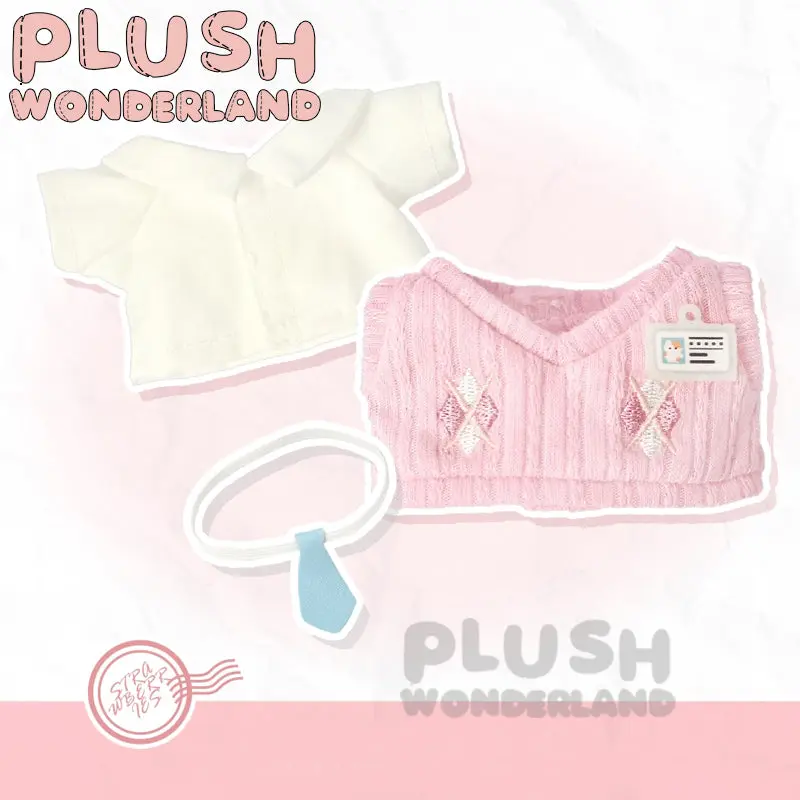 【IN STOCK】PLUSH WONDERLAND School Uniform Soft Style 10CM Doll Clothes - Image 11