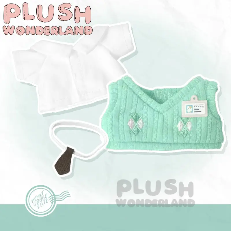 【IN STOCK】PLUSH WONDERLAND School Uniform Soft Style 10CM Doll Clothes - Image 7