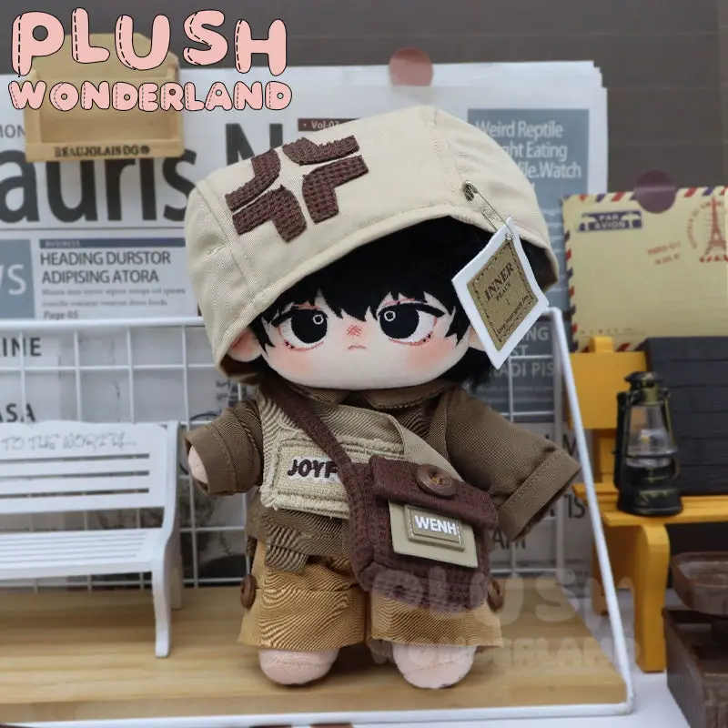 【IN STOCK】PLUSH WONDERLAND Brown Toned Doll Clothes Cute Style 20CM Doll Clothes