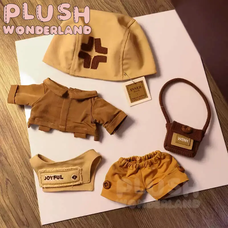 【IN STOCK】PLUSH WONDERLAND Brown Toned Doll Clothes Cute Style 20CM Doll Clothes - Image 5