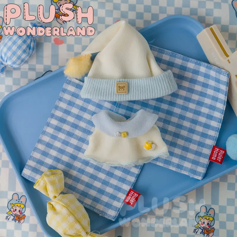 【IN STOCK】PLUSH WONDERLAND Cute Cloud Soft Blue Pink 10CM/20CM Doll Clothes - Image 9