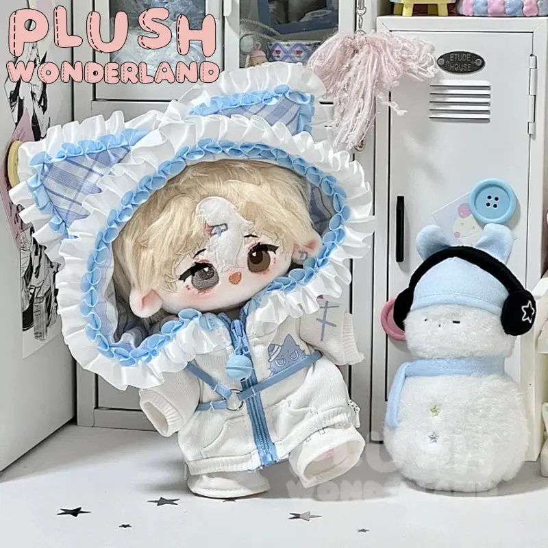 【IN STOCK】PLUSH WONDERLAND Blue Hoodie Style 20CM Doll Clothes
