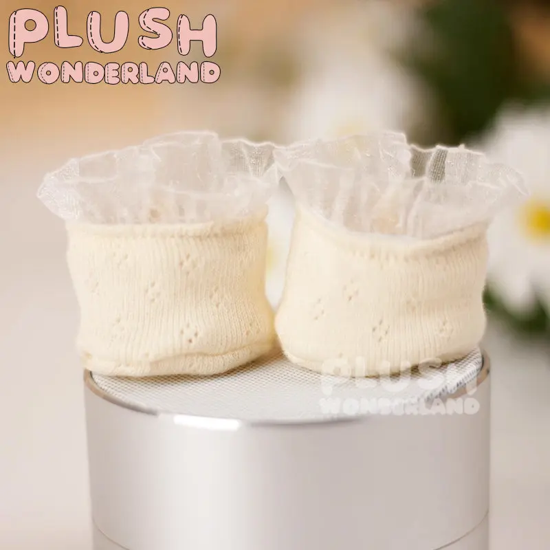 【In Stock】PLUSH WONDERLAND 20cm Plushies Cotton Doll Lace Socks Prop Accessories - Image 4