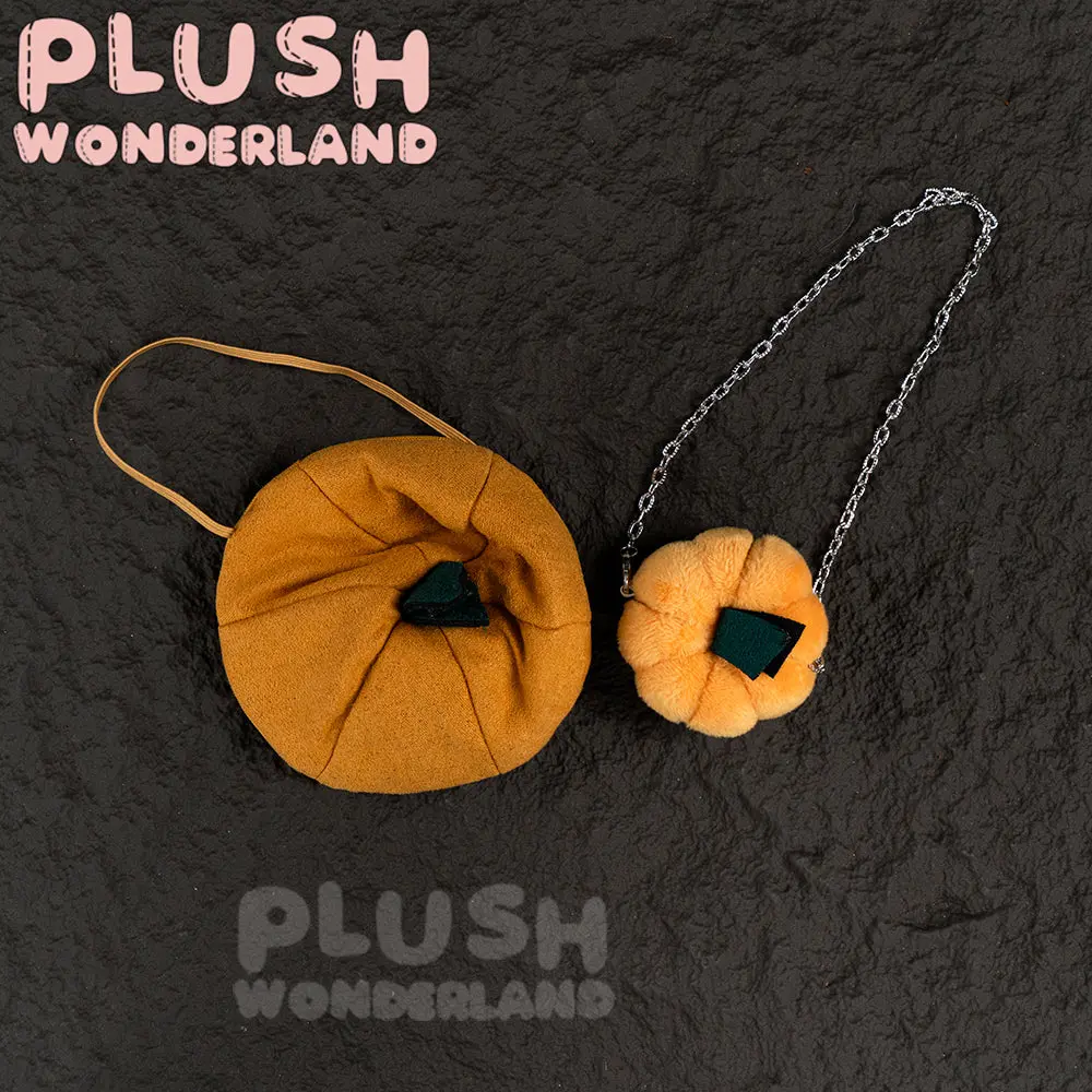 【In Stock】PLUSH WONDERLAND 20CM Plushies Cotton Doll Witch Hat Pumpkin Light Broom Halloween Set FANMADE - Image 11