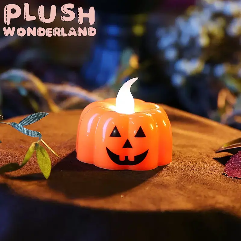 【In Stock】PLUSH WONDERLAND 20CM Plushies Cotton Doll Witch Hat Pumpkin Light Broom Halloween Set FANMADE - Image 8