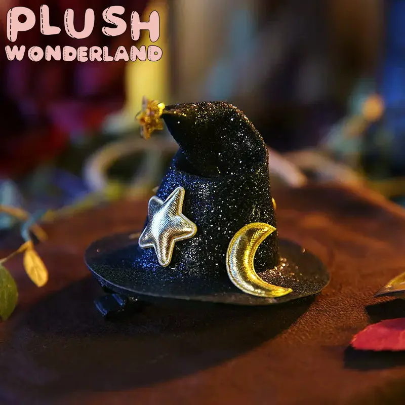 【In Stock】PLUSH WONDERLAND 20CM Plushies Cotton Doll Witch Hat Pumpkin Light Broom Halloween Set FANMADE - Image 9