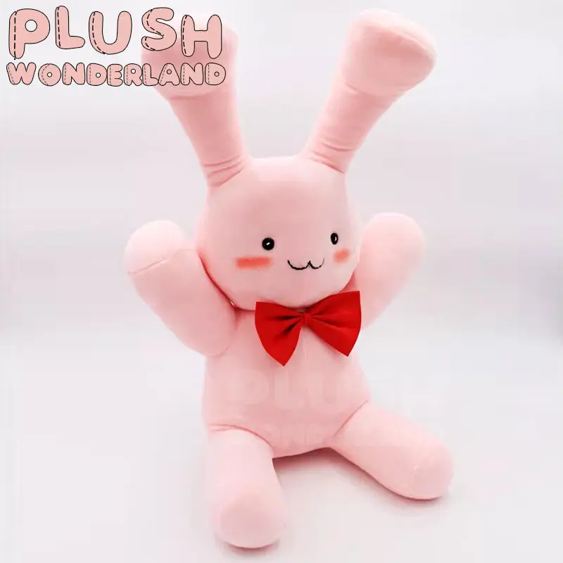 【In Stock】PLUSH WONDERLAND Anime Pink Rabbit 40CM Doll Plushie - Image 2