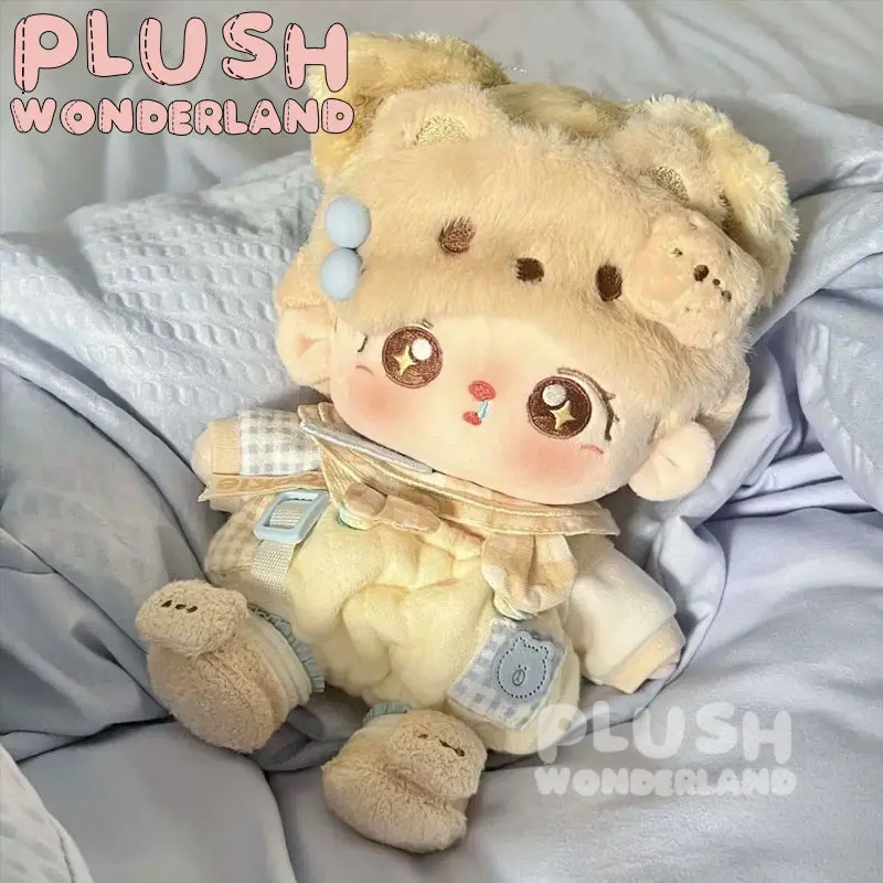 【IN STOCK】PLUSH WONDERLAND Bear Cookie Plushies Cotton Doll Clothes 20CM - Image 4