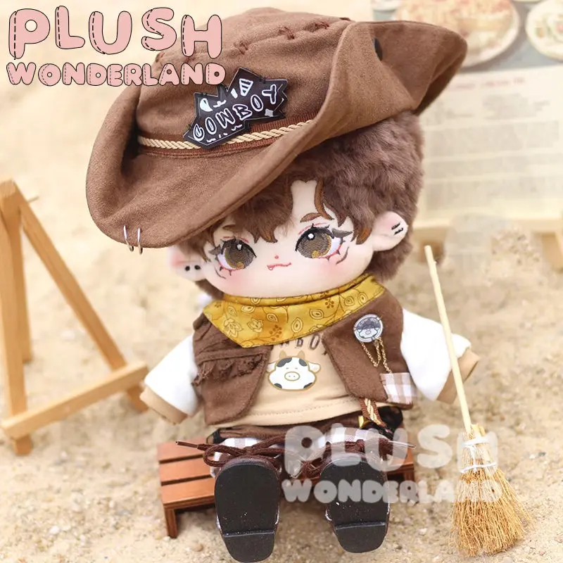 【In Stock】PLUSH WONDERLAND Desert Western Cowboy Plushies Cotton 10CM/20CM Doll Clothes - Image 2