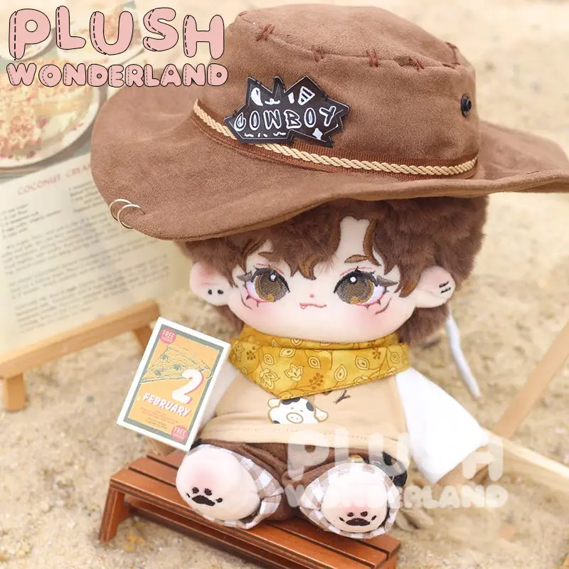 【In Stock】PLUSH WONDERLAND Desert Western Cowboy Plushies Cotton 10CM/20CM Doll Clothes - Image 4
