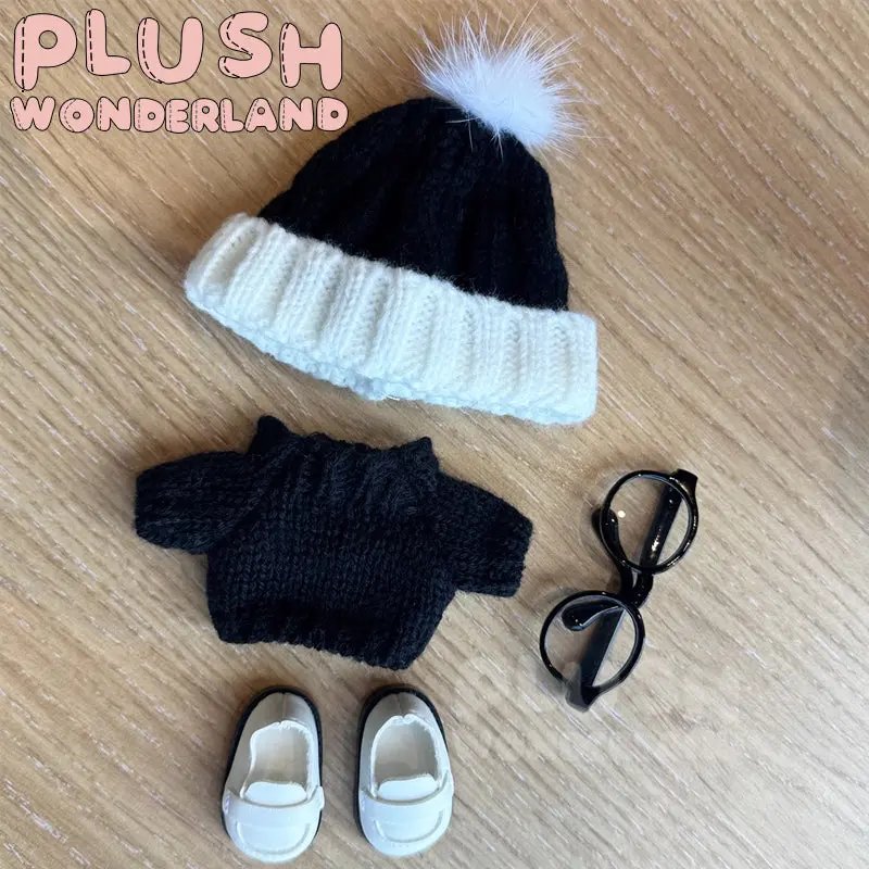 【IN STOCK】PLUSH WONDERLAND Black Sweater Plushies Cotton Doll Clothes 10 CM - Image 6