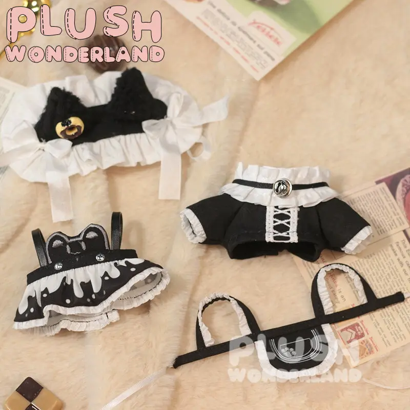 【IN STOCK】PLUSH WONDERLAND Cafe Maid Plushies Cotton Doll Clothes 10 CM - Image 6