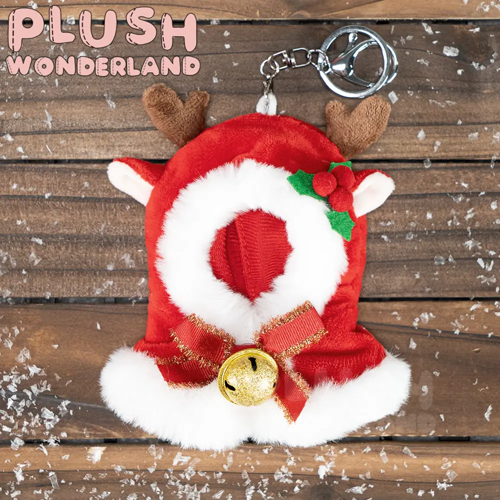 【IN STOCK】PLUSH WONDERLAND Christmas Cape/ Elk /Snowman Cotton Doll Clothes 10CM Keychain - Image 10