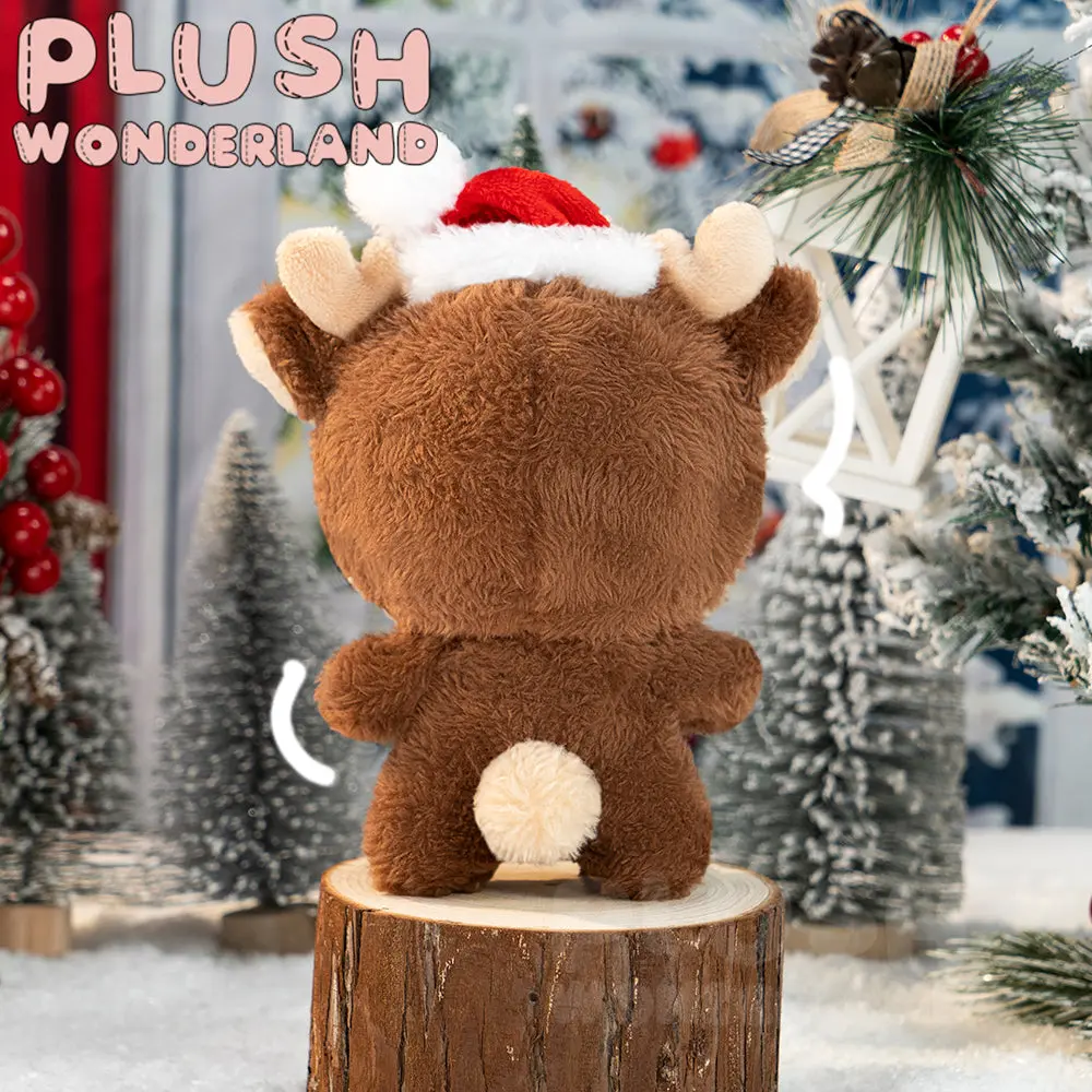 【IN STOCK】PLUSH WONDERLAND Christmas Cape/ Elk /Snowman Cotton Doll Clothes 10CM Keychain - Image 7