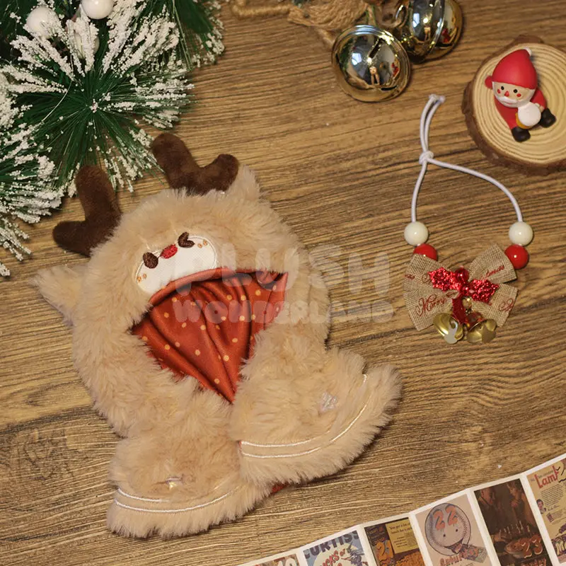 【IN STOCK】PLUSH WONDERLAND Christmas Rudolph/ Gingerbread/ Snowman/ Christmas Tree Cotton Doll Clothes 10CM - Image 9