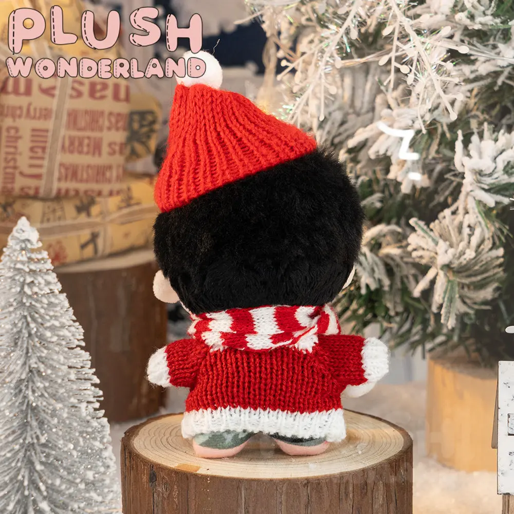 【IN STOCK】PLUSH WONDERLAND Christmas Sweater Clothes 10CM Green/Red - Image 5