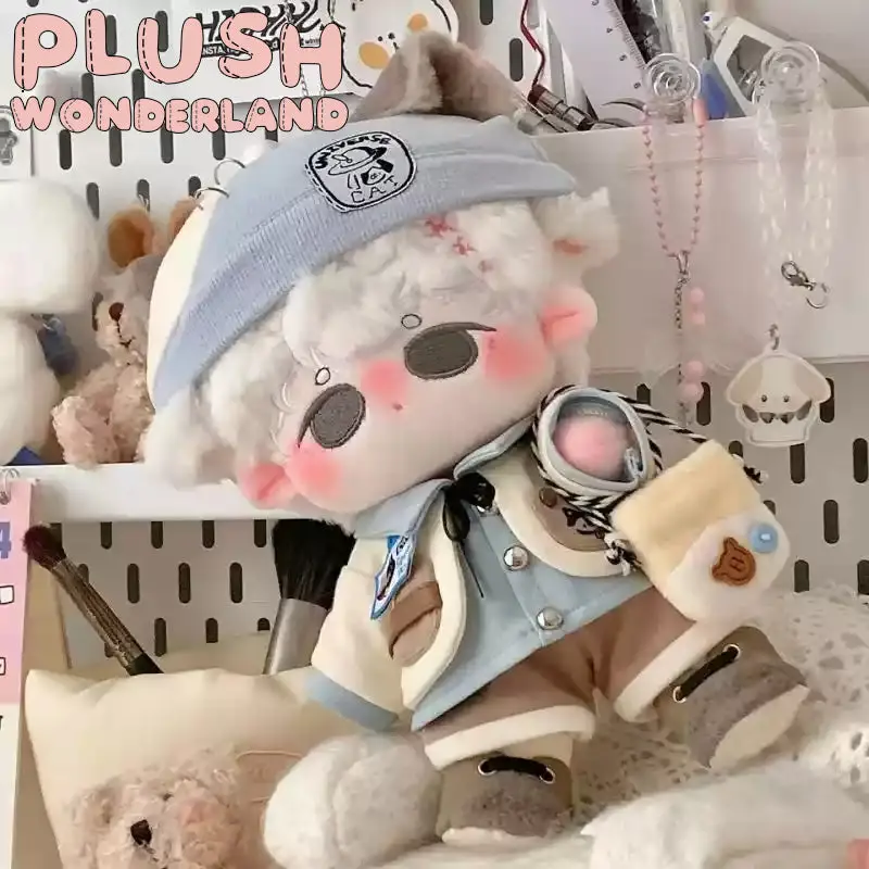 【IN STOCK】PLUSH WONDERLAND Cool and Adorable Blue Fashion Set 20CM Doll Clothes - Image 3