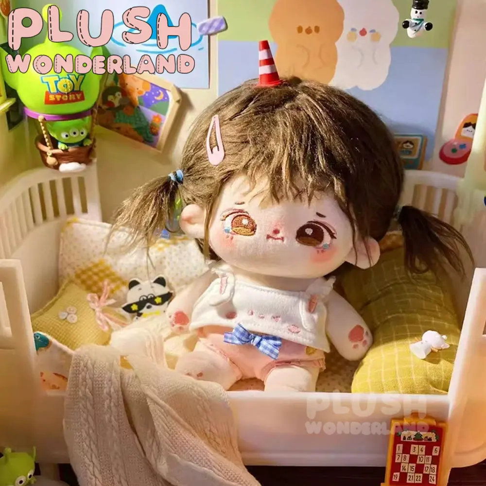 【IN STOCK】PLUSH WONDERLAND Cream Rabbit Kiri 15CM/20CM Cotton Doll Clothes - Image 4