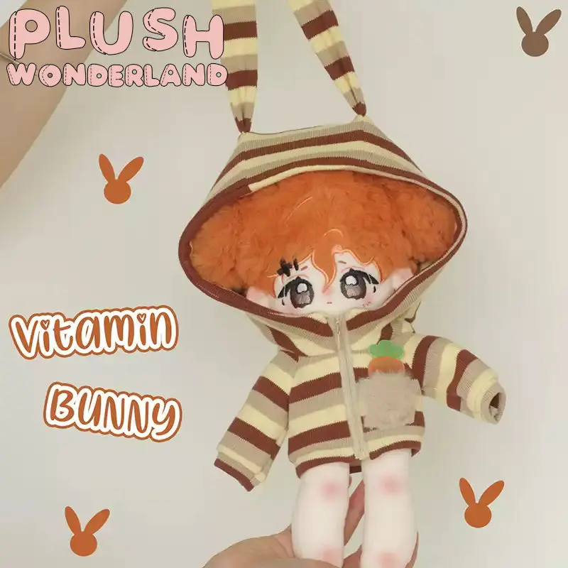 【IN STOCK】PLUSH WONDERLAND Cute Bunny Stripe Unisex Clothes Boys & Girls 20CM Doll Clothes - Image 3
