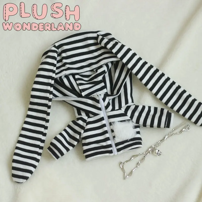 【IN STOCK】PLUSH WONDERLAND Cute Bunny Stripe Unisex Clothes Boys & Girls 20CM Doll Clothes - Image 6