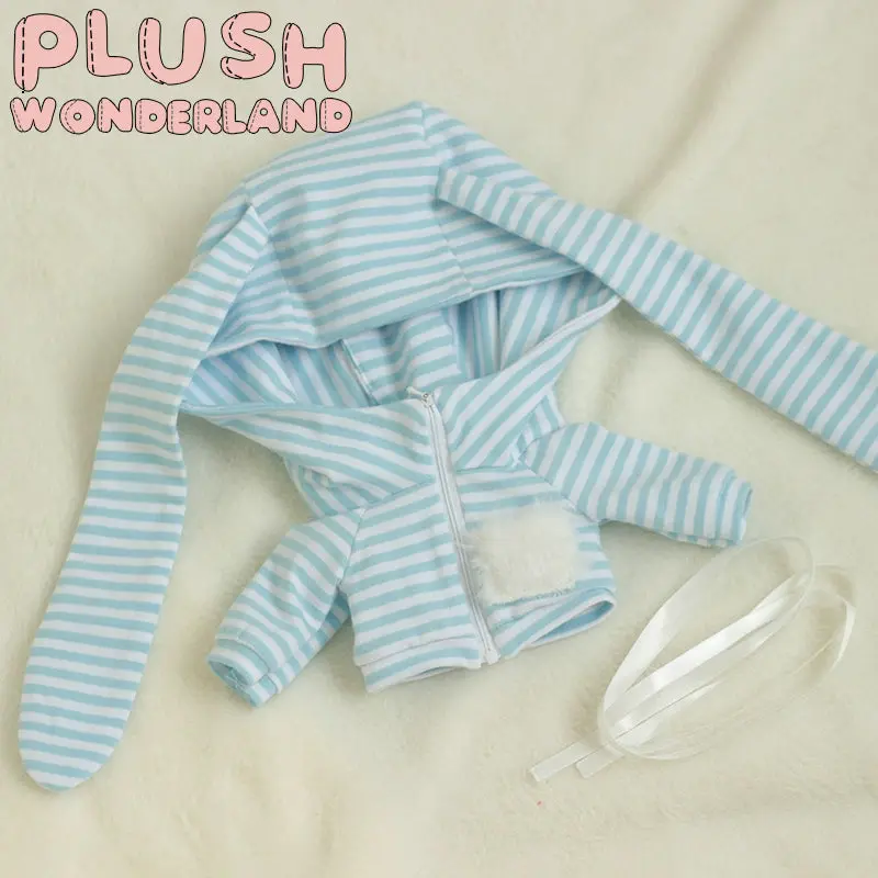 【IN STOCK】PLUSH WONDERLAND Cute Bunny Stripe Unisex Clothes Boys & Girls 20CM Doll Clothes - Image 9