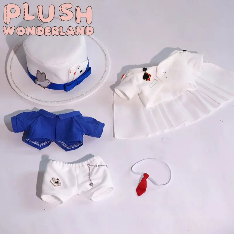 【IN STOCK】PLUSH WONDERLAND Detective Uniform 10CM/20CM Doll Clothes - Image 10