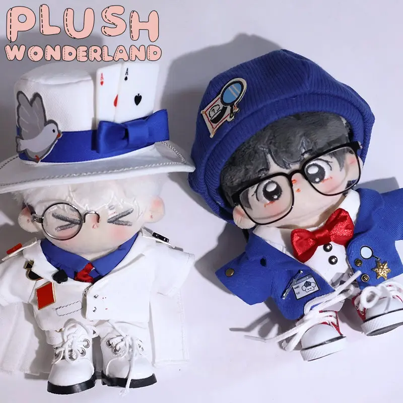 【IN STOCK】PLUSH WONDERLAND Detective Uniform 10CM/20CM Doll Clothes - Image 2