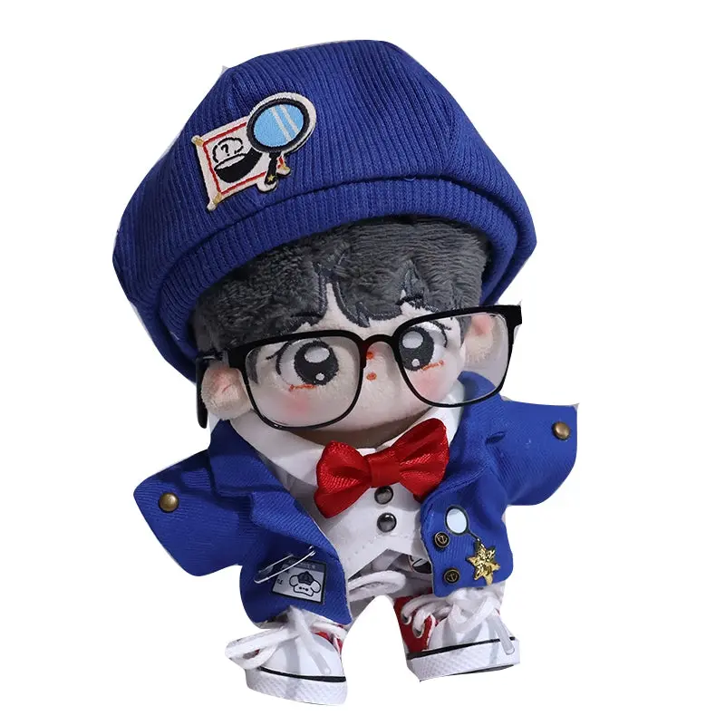 【IN STOCK】PLUSH WONDERLAND Detective Uniform 10CM/20CM Doll Clothes - Image 6