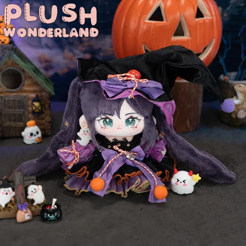 【IN STOCK】PLUSH WONDERLAND Doll Clothes 20CM Halloween Apprentice Witch Girl - Image 3