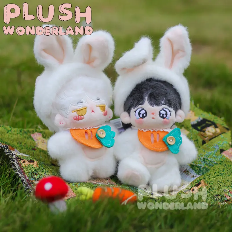 【IN STOCK】PLUSH WONDERLAND Easter Rabbit Plushies Cotton Doll Clothes 10CM Starfish Body - Image 5