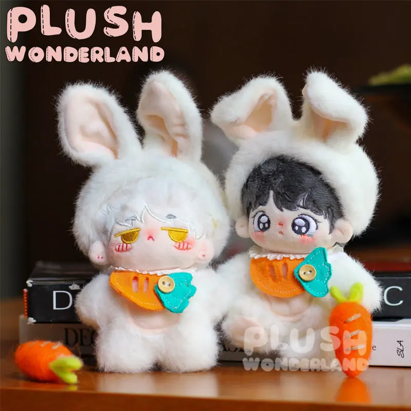 【IN STOCK】PLUSH WONDERLAND Easter Rabbit Plushies Cotton Doll Clothes 10CM Starfish Body - Image 6