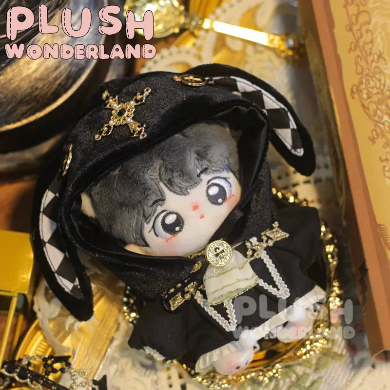 【PRESALE】PLUSH WONDERLAND Edward Dark Rabbit Plushies Cotton Doll Clothes 10 CM - Image 2