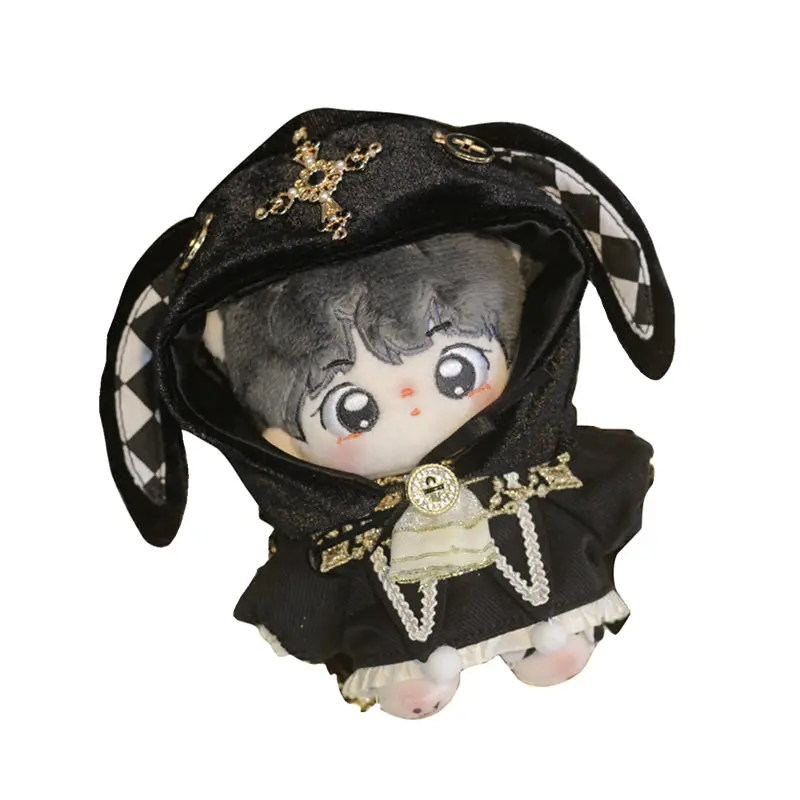 【PRESALE】PLUSH WONDERLAND Edward Dark Rabbit Plushies Cotton Doll Clothes 10 CM - Image 7