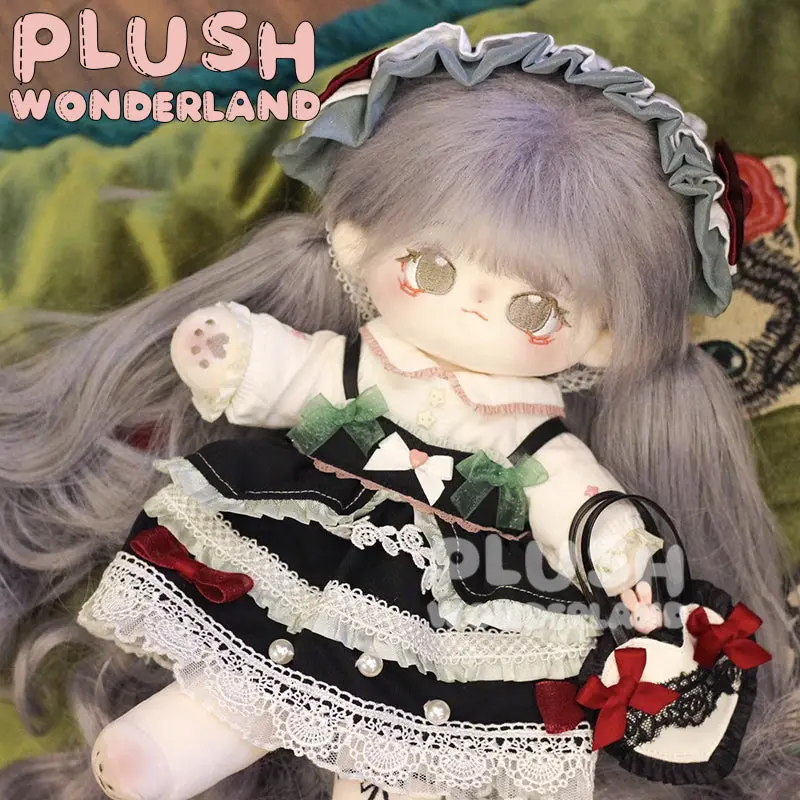 【In Stock】PLUSH WONDERLAND Elegant Dress / Bag Lolita Garden Plushies Cotton Doll Clothes 20 CM - Image 4