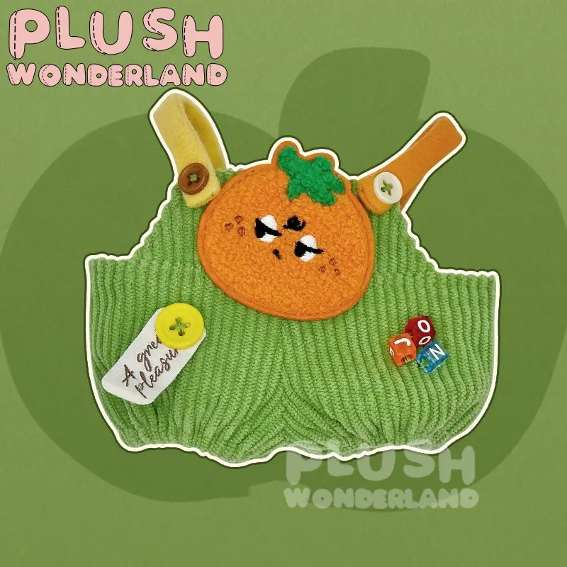 【IN STOCK】PLUSH WONDERLAND Fruit and Vegetable Overalls Plushies 15CM/20CM Cotton Doll Clothes - Image 2