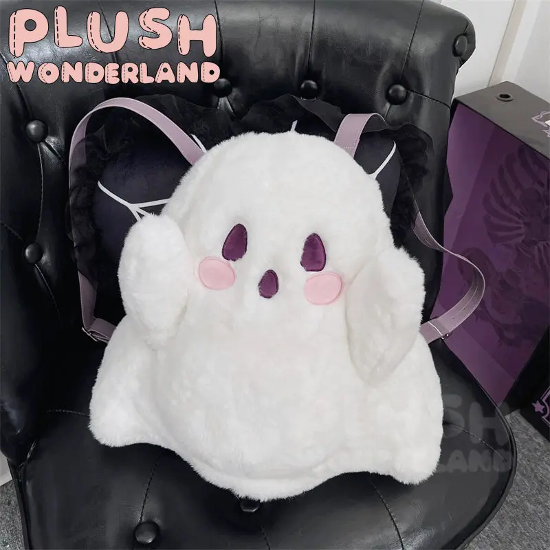 【In Stock】PLUSH WONDERLAND Halloween Ghost Plush Backpack Crossbody Bag - Image 5
