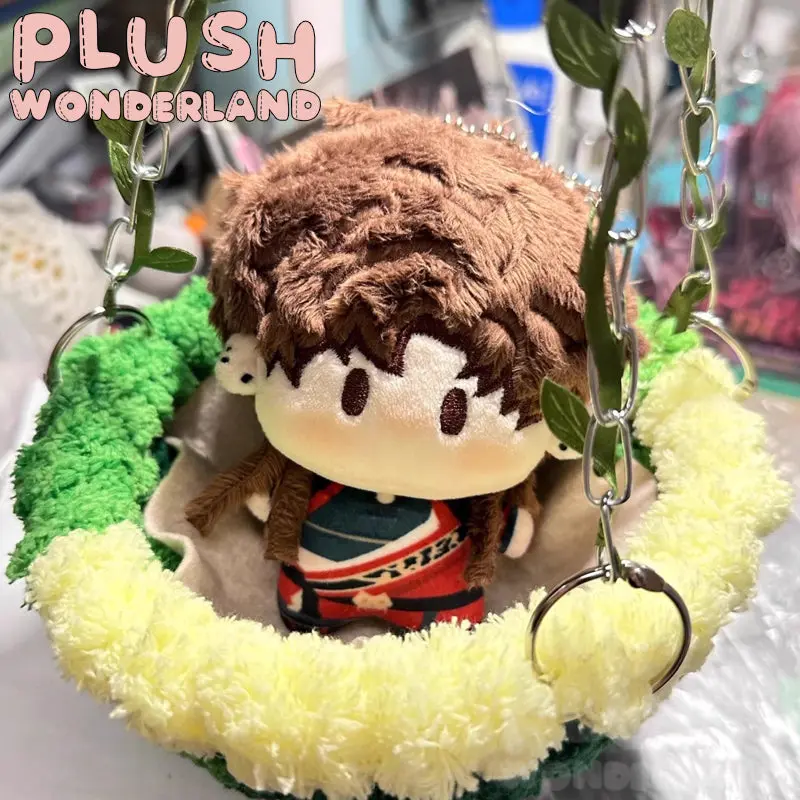 【IN STOCK】PLUSH WONDERLAND Green Swing Hanging Basket 10CM Doll Hammock - Image 4