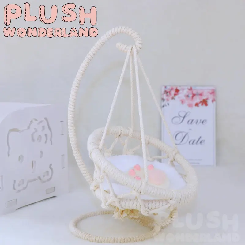 【IN STOCK】PLUSH WONDERLAND Handmade DIY Woven Swing Basket For 10cm Doll Hammock - Image 2
