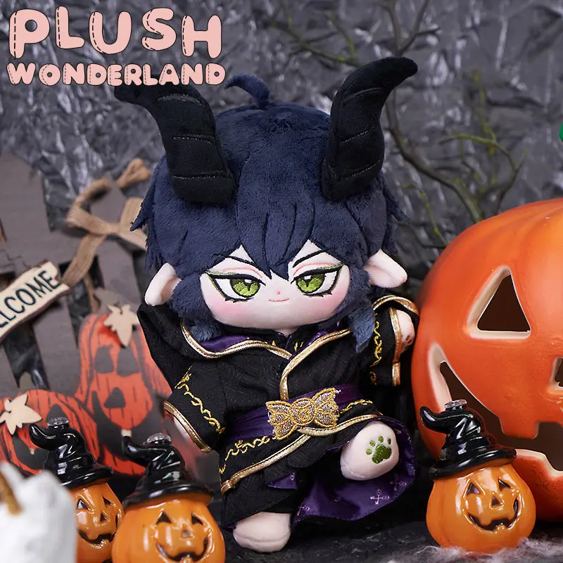 【PRESALE】PLUSH WONDERLAND Mages Dark Blue Hair With Horns Cotton Doll Plush 20 CM FANMADE - Image 3