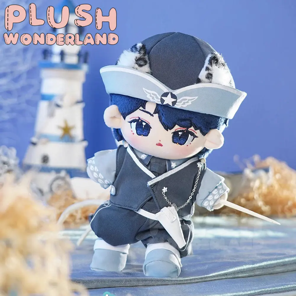 【IN STOCK】PLUSH WONDERLAND Marine Police Suit Clothes 20CM Cotton Clothes - Image 4