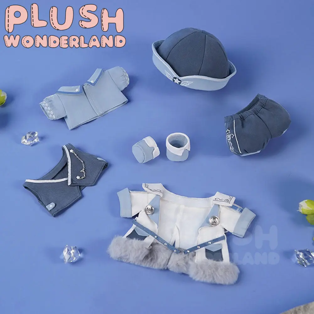 【IN STOCK】PLUSH WONDERLAND Marine Police Suit Clothes 20CM Cotton Clothes - Image 6