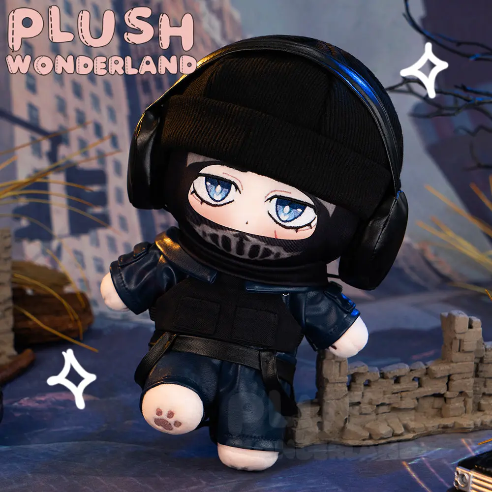 【In Stock】PLUSH WONDERLAND Masked Soldier Plushie Cotton Doll 20CM FANMADE COD - Image 3
