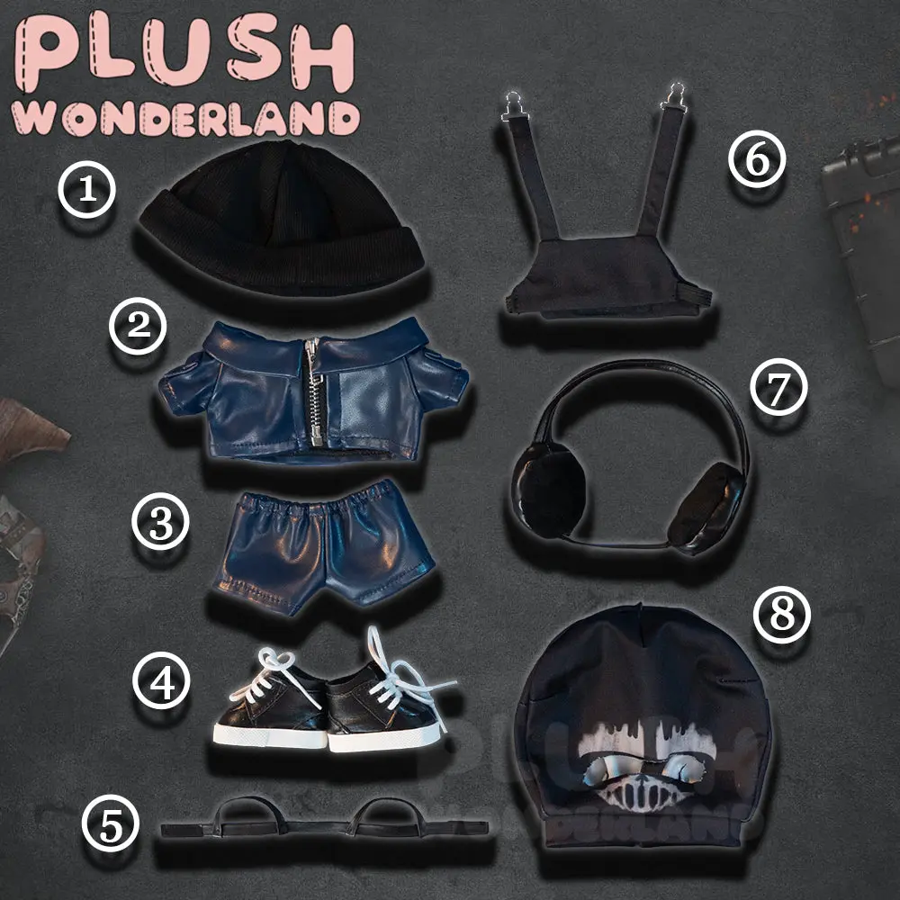 【In Stock】PLUSH WONDERLAND Masked Soldier Plushie Cotton Doll 20CM FANMADE COD - Image 7