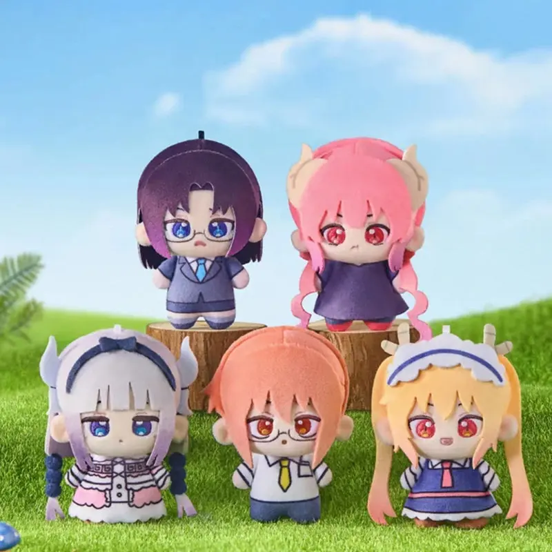 【In Stock】PLUSH WONDERLAND Miss Kobayashi's Dragon Maid Plushie 10CM Doll Pendant Keychain - Image 2