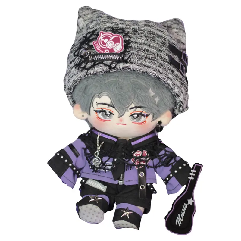 【IN STOCK】PLUSH WONDERLAND Music Festival Rock Plushies Cotton Doll Clothes 20 CM - Image 6